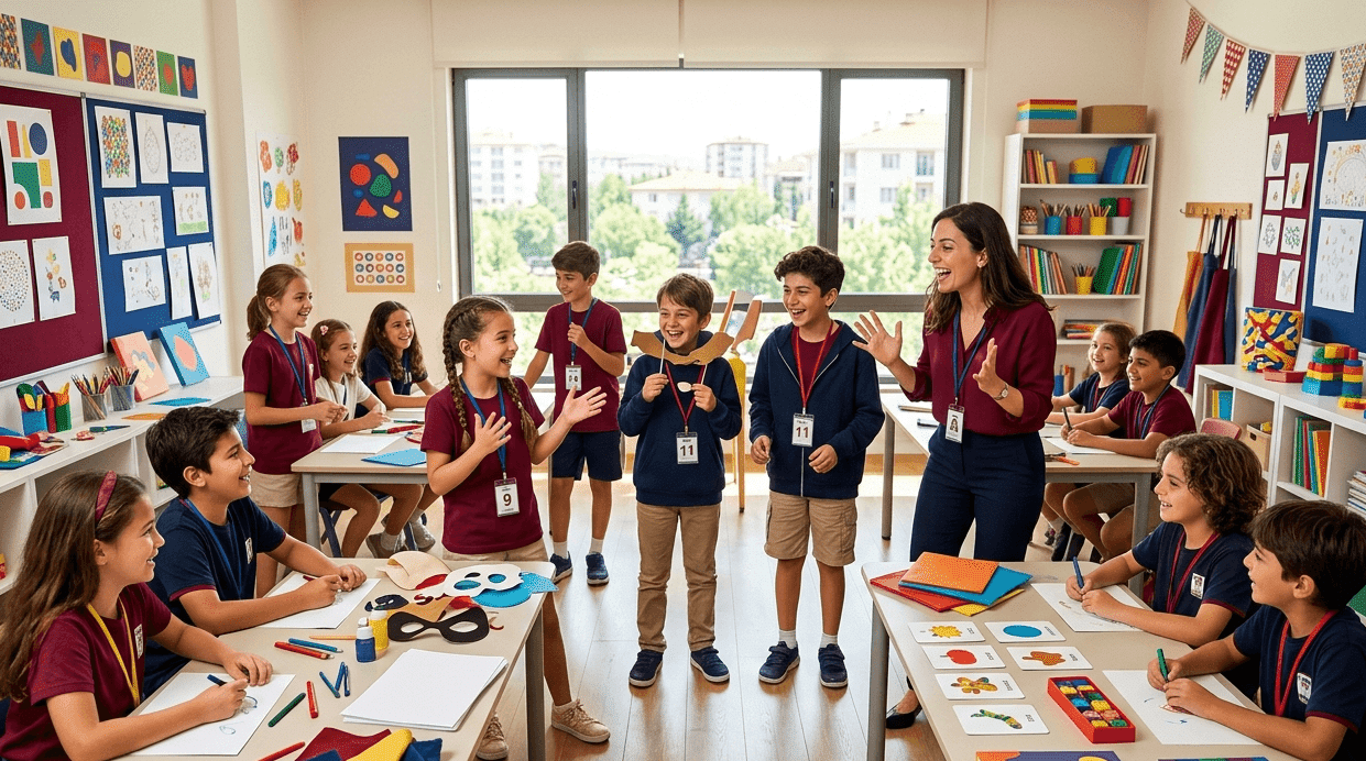 Çocuklar için ingilizce yaz okulu - Active English Ankara
