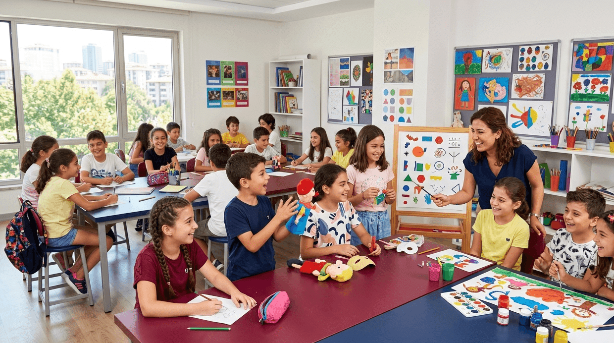 ankara ingilizce yaz okulu 2026 active english çocuklar kamp programı