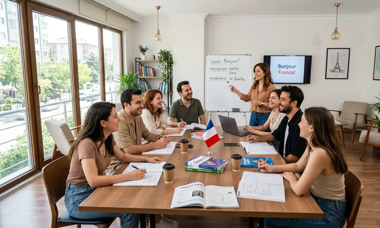 Batıkent Fransızca kursu Active English sınıf ortamı