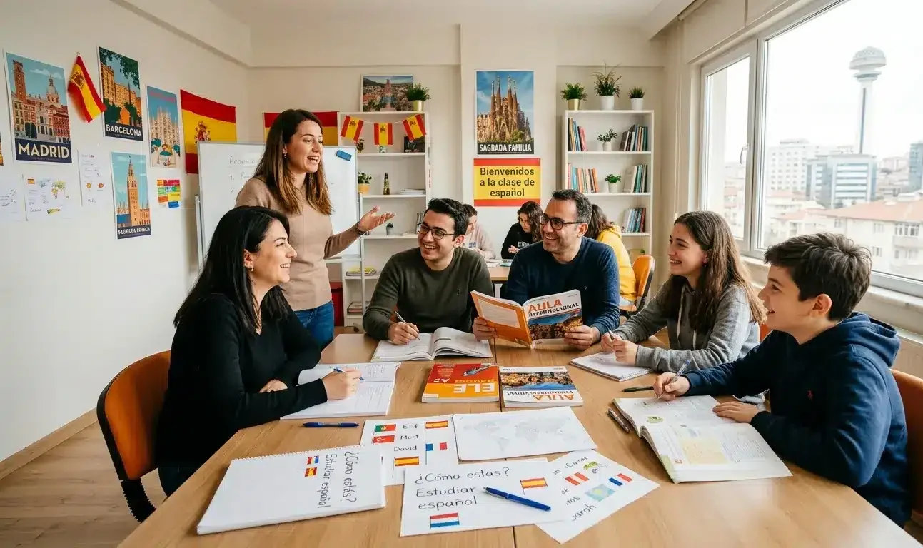 Batıkent İspanyolca kursu Active English sınıf ortamı